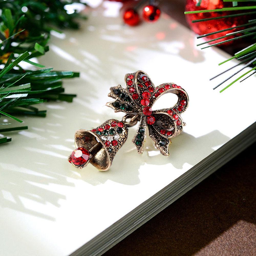 JARRED Trâm Cài Áo Hình Ông Già Noel Tuần Lộc Giáng Sinh Dễ Thương