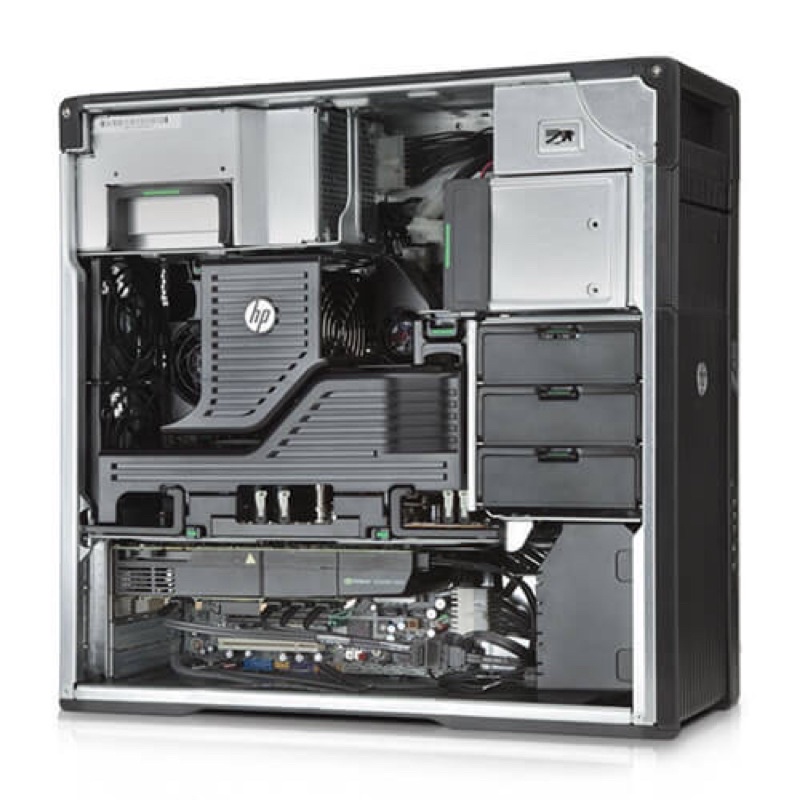 XÁC MÁY TÍNH HP Z620 WORKSTATION, CHƯA CÓ LINH KIỆN, CHẠY 2 CPU E5 V2