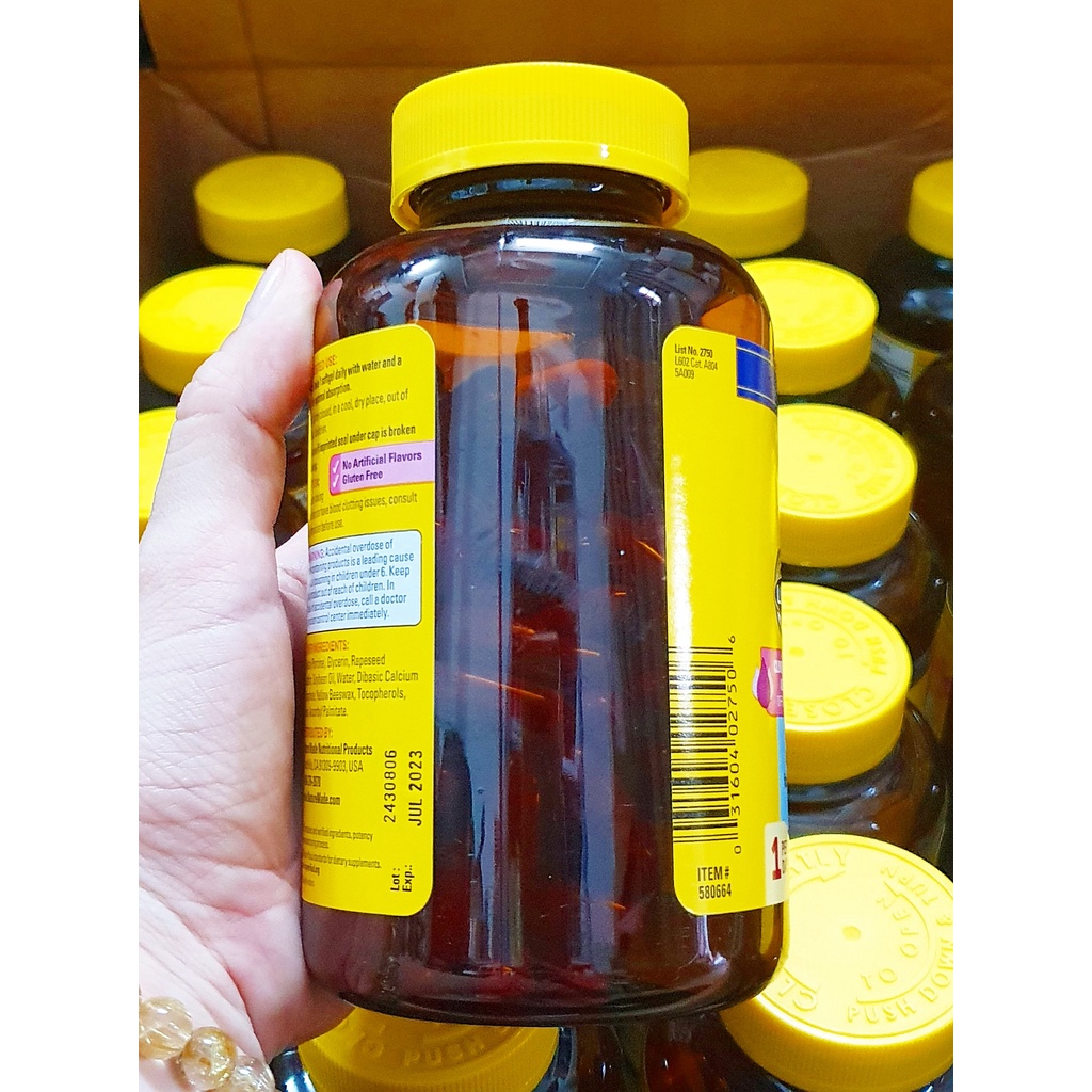 Vitamin Tổng Hợp Cho Bà Bầu Nature Made Prenatal Multi DHA 150 Viên Giúp Tăng Cường Sức Khỏe Bổ Sung Vitamin Khoáng Chất