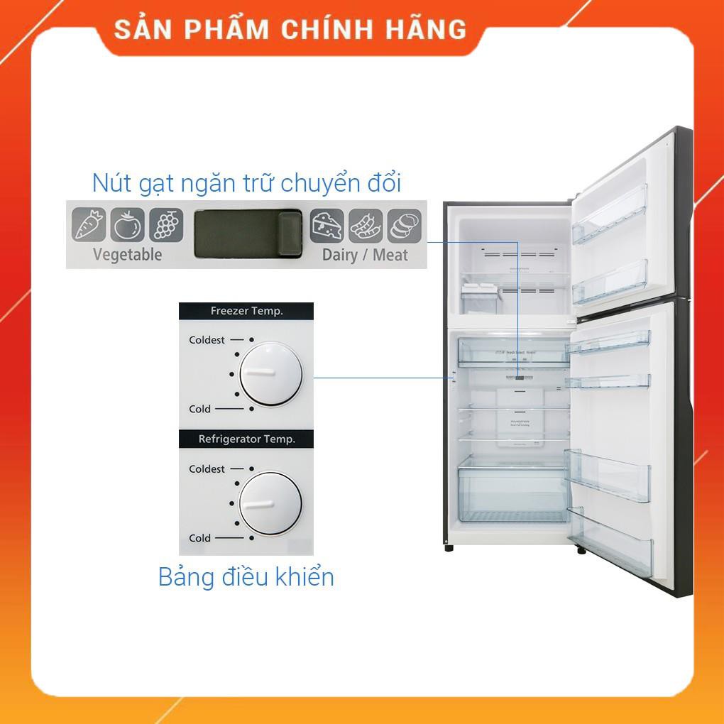 [Mã ELMS5TR giảm 5% đơn 5TR] [ FREE SHIP KHU VỰC HÀ NỘI ] Tủ lạnh Hitachi 335 lít ( Đen ) R-FG450PGV8(GBK)