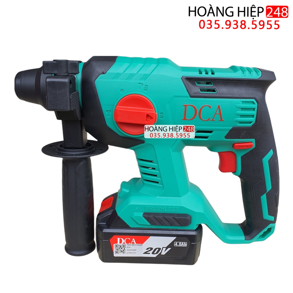 Body máy khoan bê tông không chổi than dùng pin DCA ADZC22Z(chưa bao gồm pin và sạc)