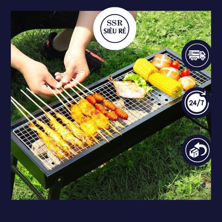 Bếp nướng ngoài trời cao cấp nhỏ gọn tiện ích, bếp nướng BBQ, Bếp Than Xếp Gọn Cao Cấp (PD120156)