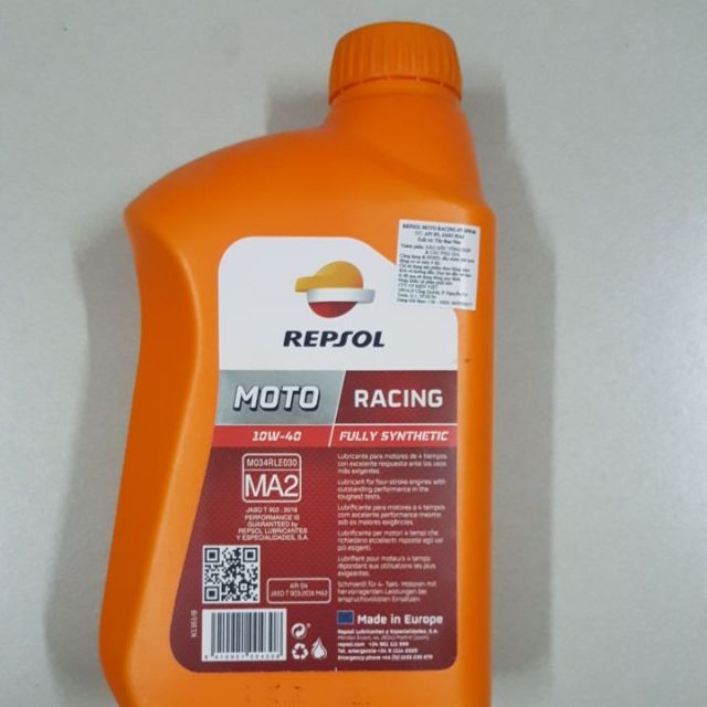 Nhớt repsol racing 10w40