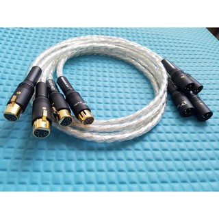 Cặp dây 2 đầu Jack Canon Palic cao cấp | dây Liton mạ bạc chống nhiễu, đầu rắc Canon Palic xịn | Dây Canon đực cái
