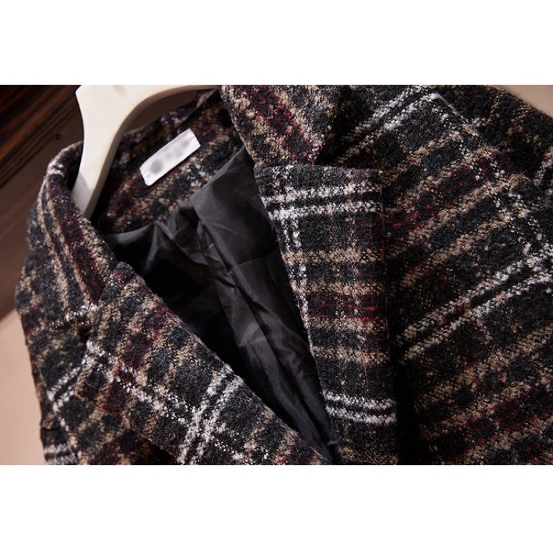 🌸Hàng Order🌸Váy Đầm Bigsize Áo Khoác Dạ Dáng Dài Dày Dặn Phối Cúc Trẻ Trung Nữ Tính🌸Hàng Quảng Châu | BigBuy360 - bigbuy360.vn