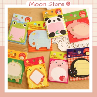 Giấy note mini hình động vật đáng yêu