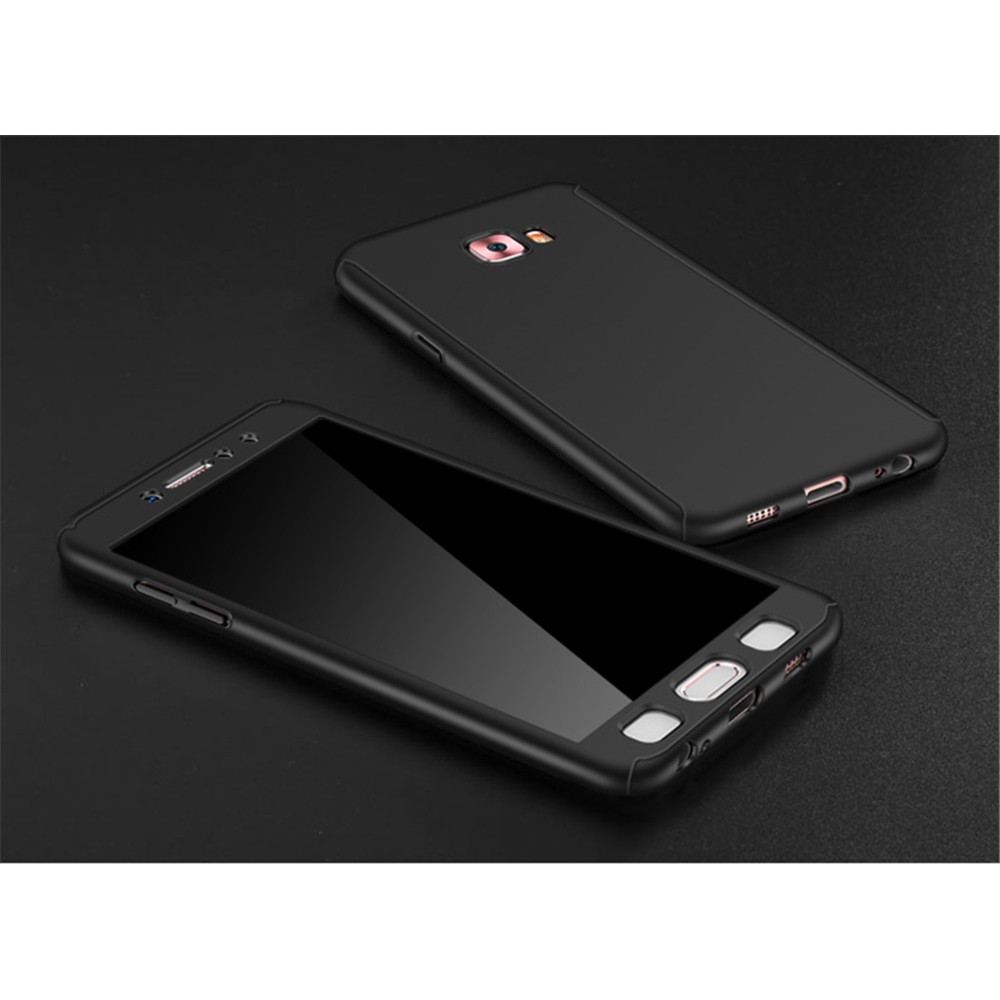 Bộ ốp điện thoại cứng bảo vệ toàn diện 360 độ dành cho Samsung Note 3 4 5 J5 J3 J7 2015 A7 2017 J2 Prime A5 A3 2016
