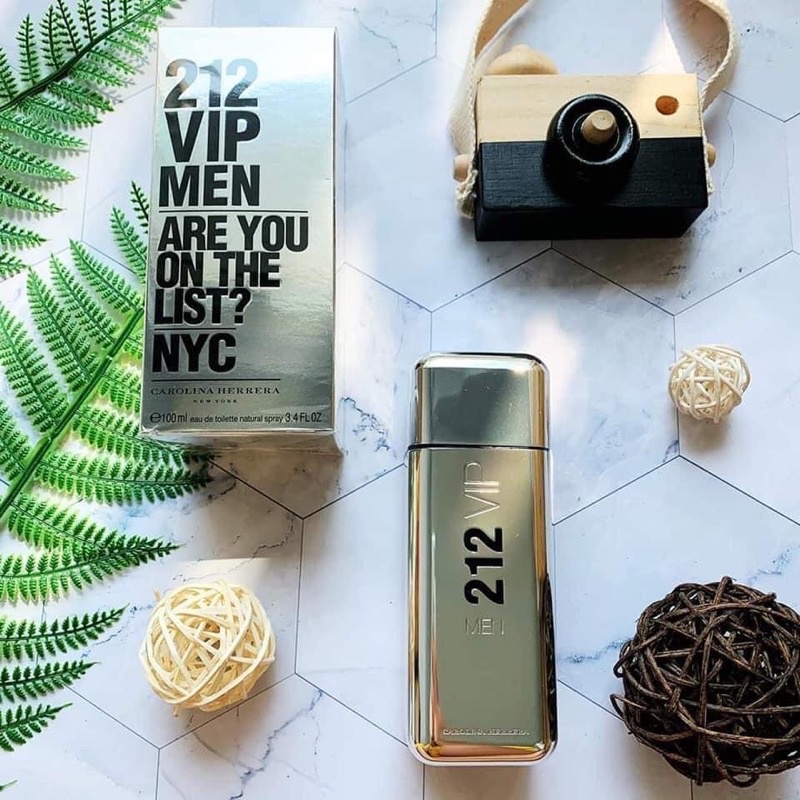 (Chính hãng) Nước hoa nam Carolina Herrera 212 VIP Men 100ml EDT
