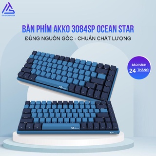 Bàn phím cơ AKKO 3084 SP Ocean Star ( Cherry Switch) - Cổng USB - linhkienpcgiatot