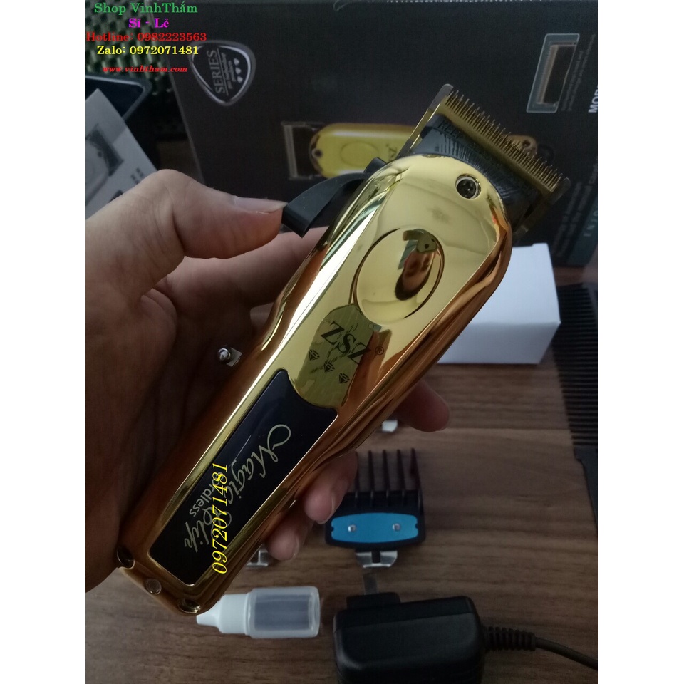 Tông đơ cắt tóc magic clip lưỡi kép cao cấp F80 bản cao cấp năm 2022