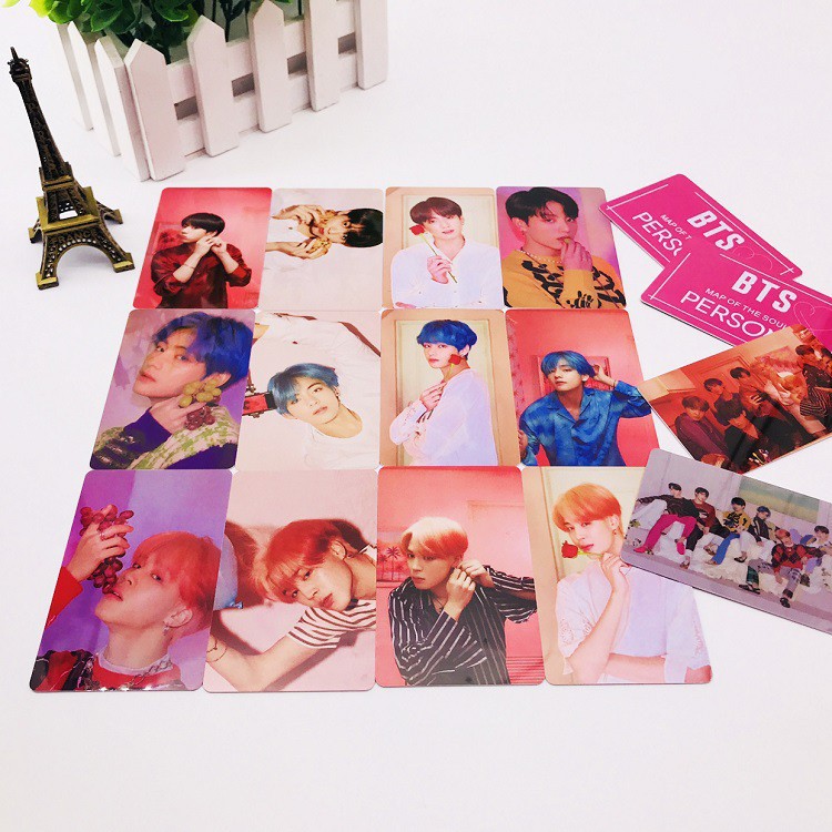 Bộ Thẻ Hình Nhóm Nhạc Bts Độc Đáo Polaroid