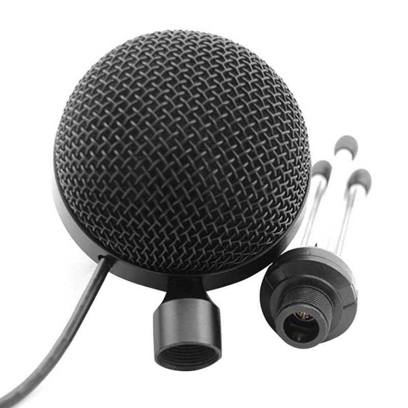 Metal USB Condenser Recording Microphone for Laptop MAC