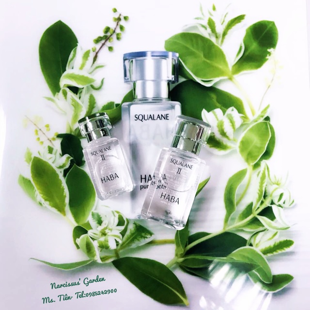 Dầu dưỡng da Haba squalane II