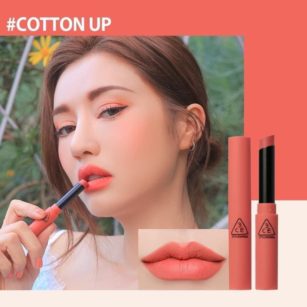 Son Lì 3CE Slim Mood For Blossom Slim Velvet Lip Color