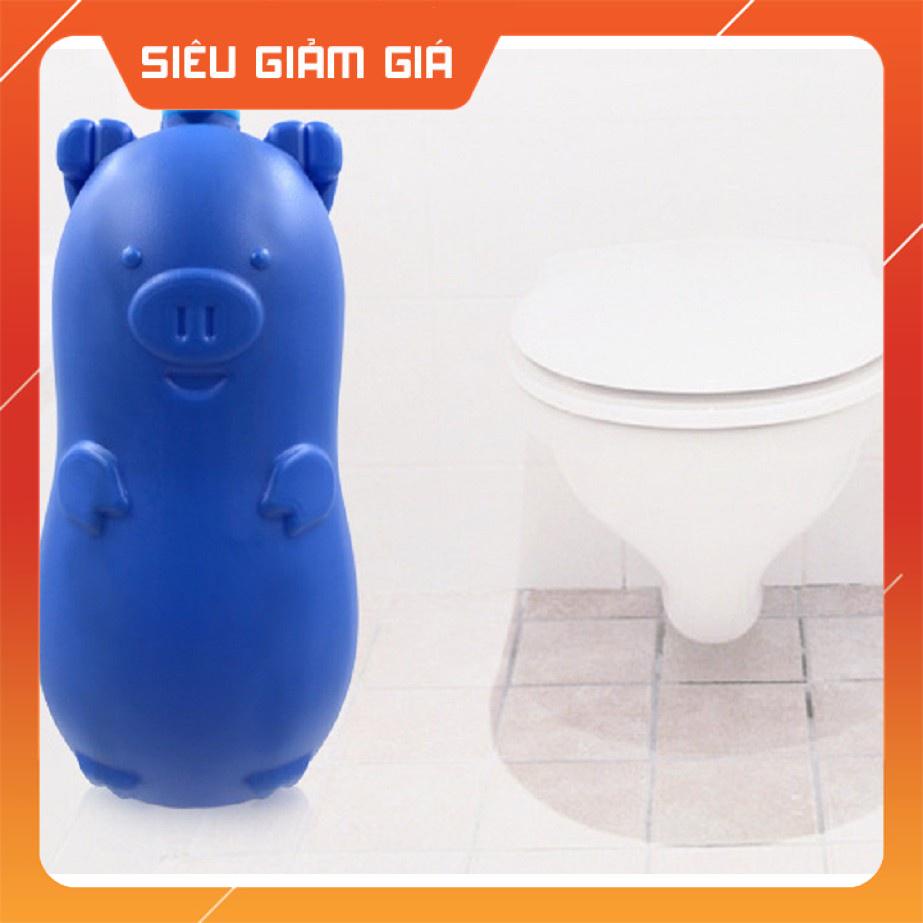 Chai Thả Bồn Cầu Hình Con Heo Tiện Dụng An Toàn Vệ Sinh - Gia Dụng Thủ Đức