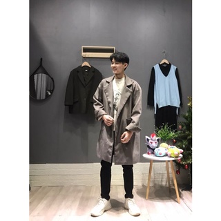 áo khoác dạ nam dáng dài