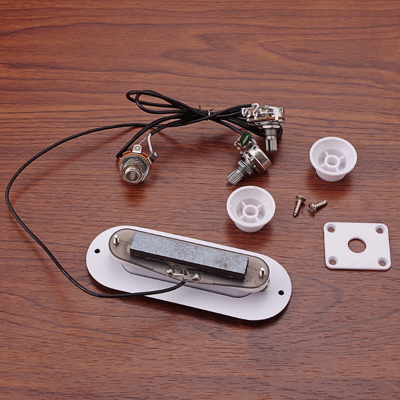 1 Bộ Pickup 4 Dây Đàn Guitar Điện Có Hộp Đựng Thuốc Lá