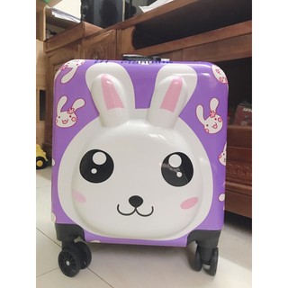 Vali trẻ em-thỏ tím dễ thương
