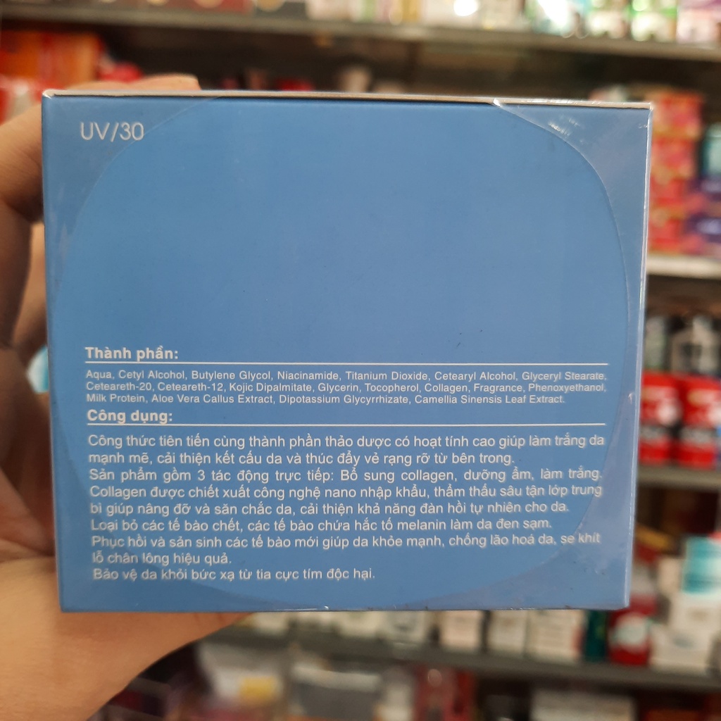 Kem trắng da thảo dược Luxury Zara 20g