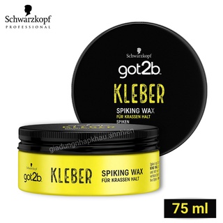 Sáp vuốt tóc nam Schwarzkopf Got2B Glued Spiking Wax 75ml