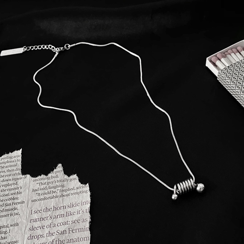 Vòng cổ Thép Titan Đính Hạt Phong Cách Hip Hop Thời Trang