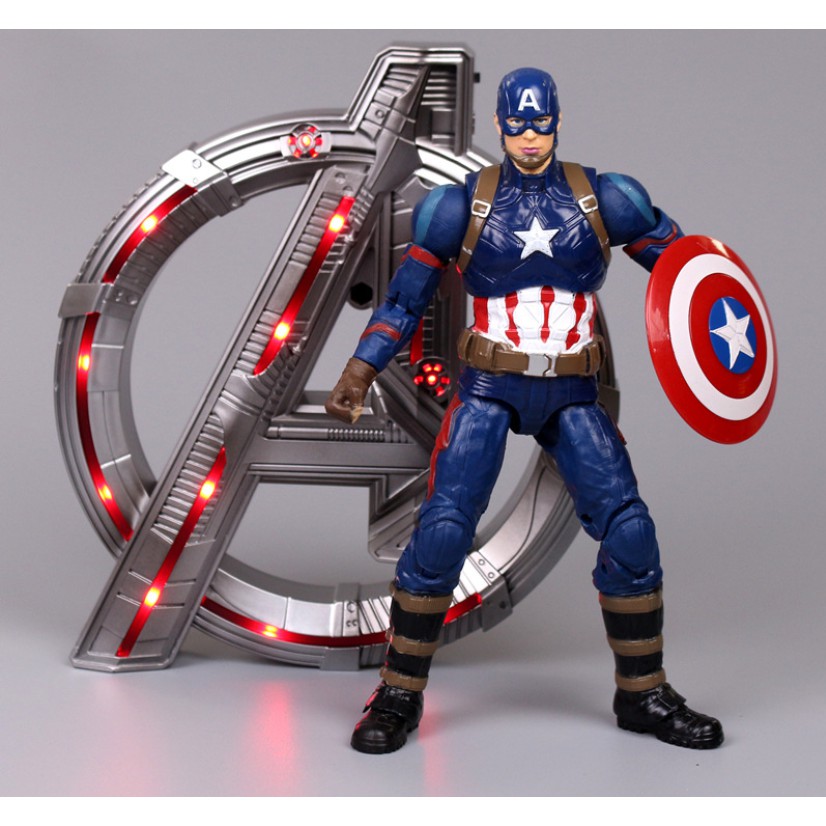 Mô hình base đèn led logo Avengers Endgame rẻ đẹp