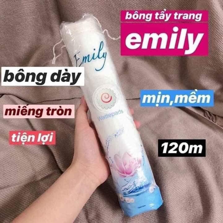 Bông tẩy trang Emily 120 miếng Đức