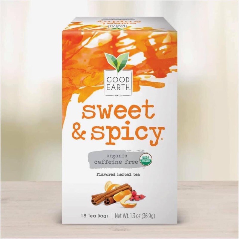 TRÀ THẢO MỘC HỮU CƠ GOOD EARTH