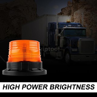 Đèn LED nhấp nháy cảnh báo khẩn cấp có đế nam châm cho xe hơi xe buýt đi học