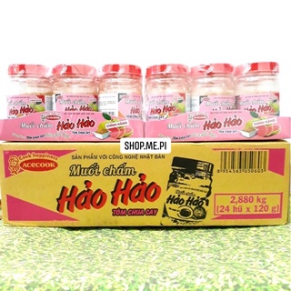 Thùng 24 hũ muối chấm hảo hảo 120gr