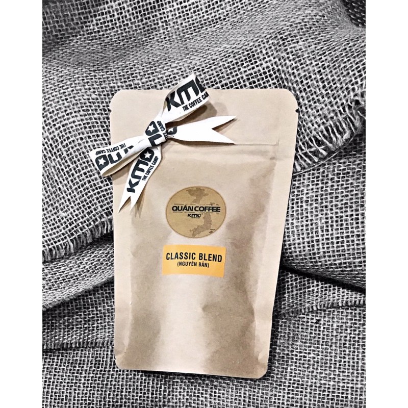 100g Cà Phê Arabica & Robusta rang mộc vị Nguyên Bản - Classic Blend - KMO QUÂN COFFEE