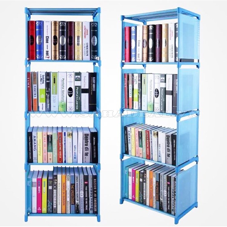kệ sách 4 tầng nhựa cao cấp