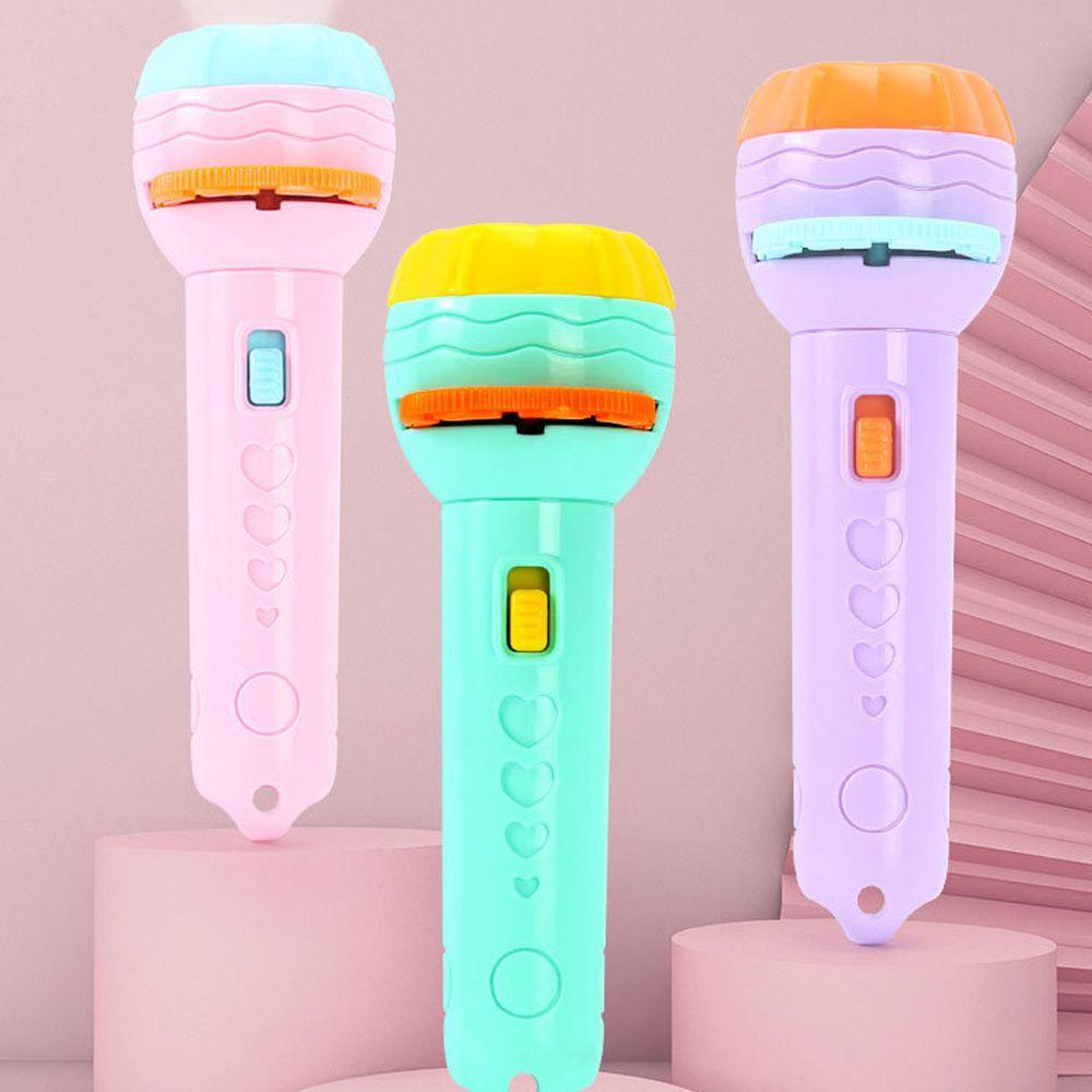 Đèn Pin Chiếu MYRONGVN Hoạt Hình Giáo Dục Sớm Cho Bé