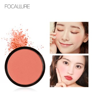 Lõi phấn má hồng Focallure dạng nén phong cách tự nhiên xinh xắn