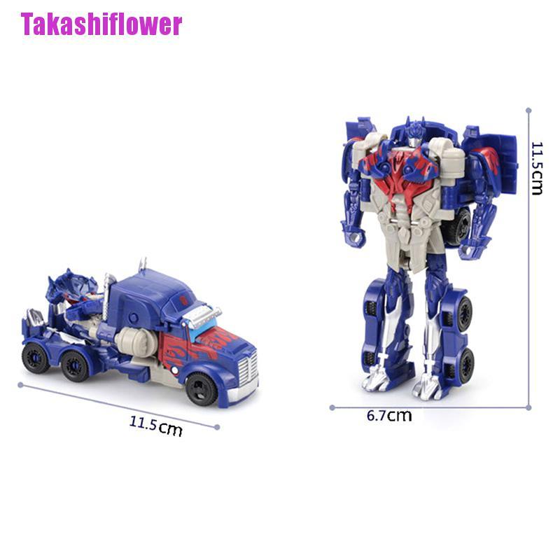 TRANSFORMERS Bộ Đồ Chơi Lắp Ráp Robot Biến Hình Xe Tải + + + 12cm