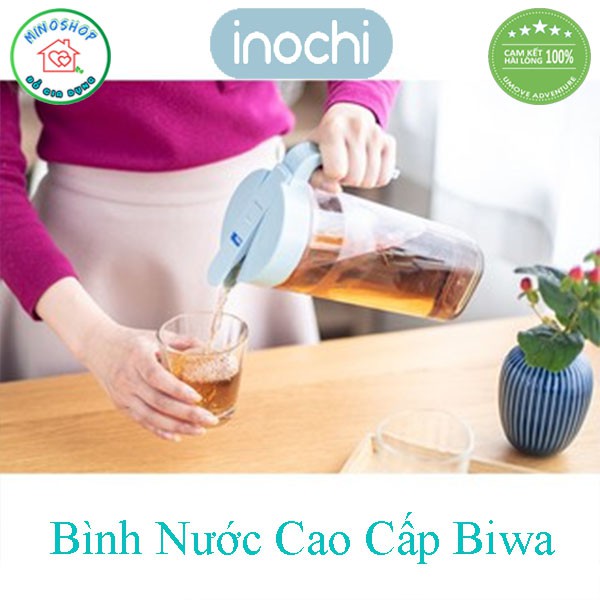 [2 Size] Bình Nước Biwa Cao Cấp An Toàn Cho Sức Khỏe, Ca Đựng Nước Gia Đình Tiện Ích