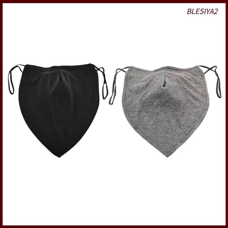 Set 2 Khẩu Trang Che Râu Chống Gió Bảo Vệ Cho Nam Giới