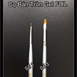 Cọ Bản Tròn Gel FOL ( số 1/3)