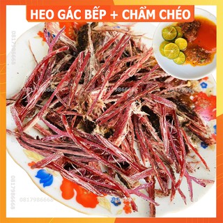 Thịt Lợn gác bếp Tây Bắc 1kg siêu ngon (Kèm 2 Gói Chẩm Chéo) khô thịt heo gác bếp thơm lừng mắc khén