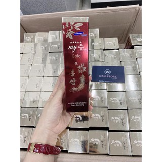 Sữa rửa mặt sâm đỏ Samsung My Gold 130ml [Chính Hãng] [Có Sẵn]