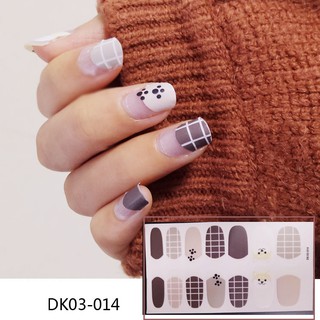 Miếng dán móng tay - Nail Wraps (14 miếng dán khô)
