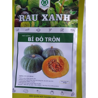 Hạt giống BÍ ĐỎ TRÒN - gói 10 hạt
