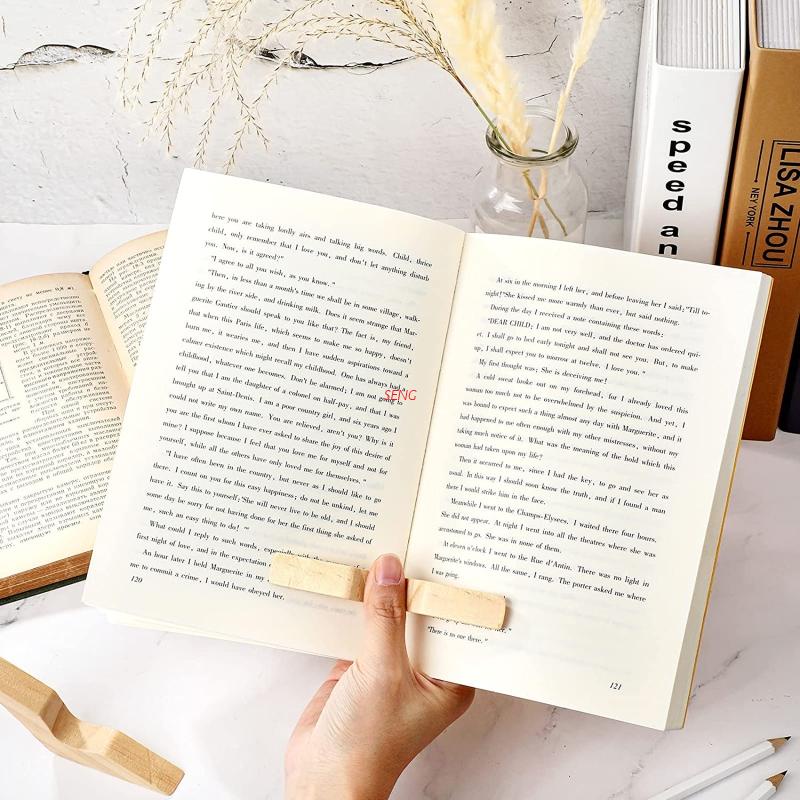 Giá Đỡ Trang Sách Bằng Gỗ Thiết Kế Độc Đáo Tiện Dụng