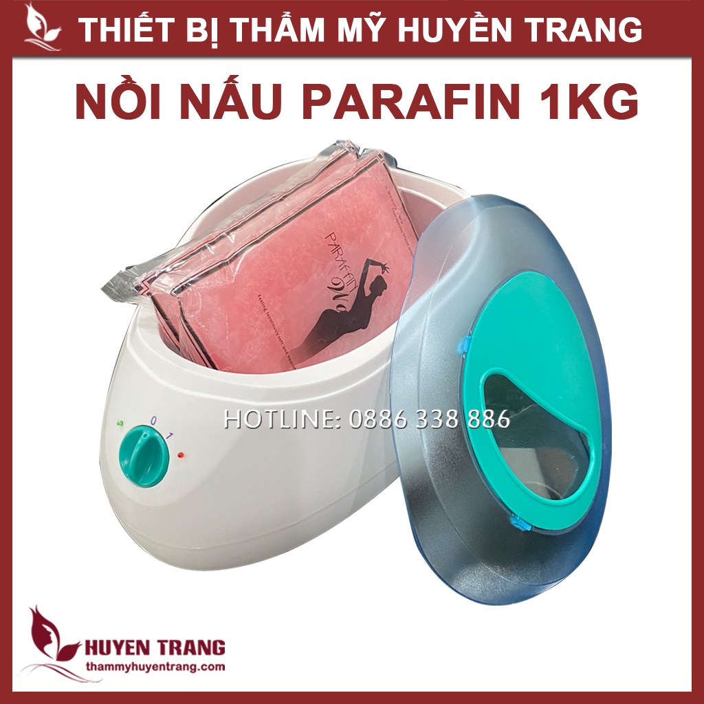 Nồi Nấu Paraffin NANOCEE-1KG Ủ Chân Tay Mềm Mại, Căng Mịn, Giữ Ẩm Cho Da Tránh Khô Ráp, Nứt Nẻ NANOCEE
