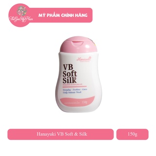 Dung dịch vệ sinh hanayuki vb soft & silk màu hồng 150g