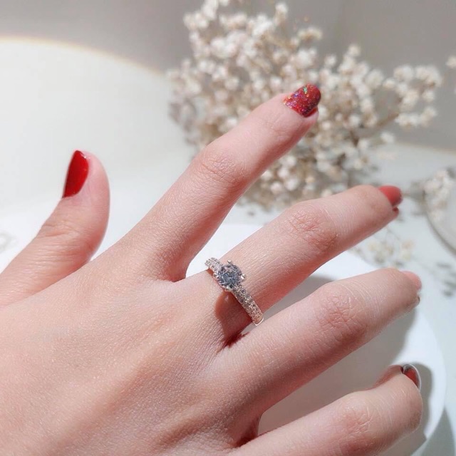 NHẪN NỮ BẠC TA- NHẪN NỮ FULL ĐÁ SIÊU XINH