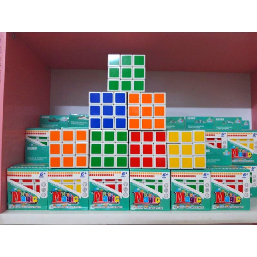 [HÀNG SẴN] Rubik 3×3 - Magic Cube - Rubik giá rẻ - Thư Viện Đồ Chơi