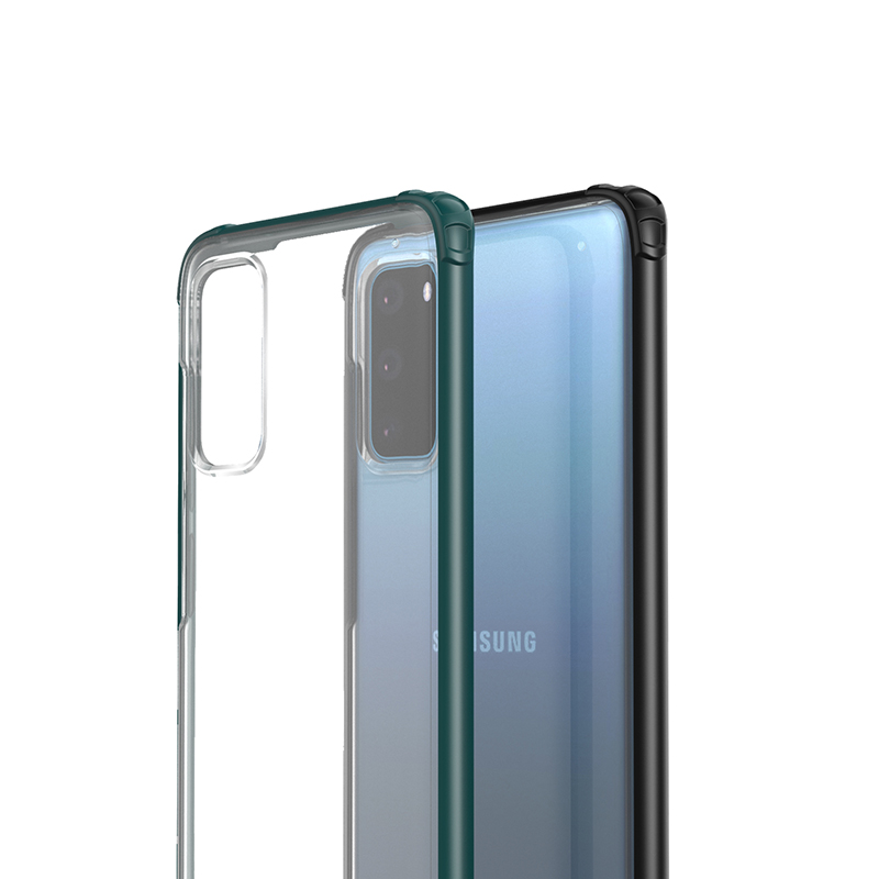 Ốp điện thoại siêu mỏng chống sốc Samsung S20 Plus S20 Ultra S10 Plus S10E Note 20 Pro Note 10 Pro Note 10 Plus S20 FE Luxury Bumper Shockproof Armror Ultra-thin Clear Phone Case