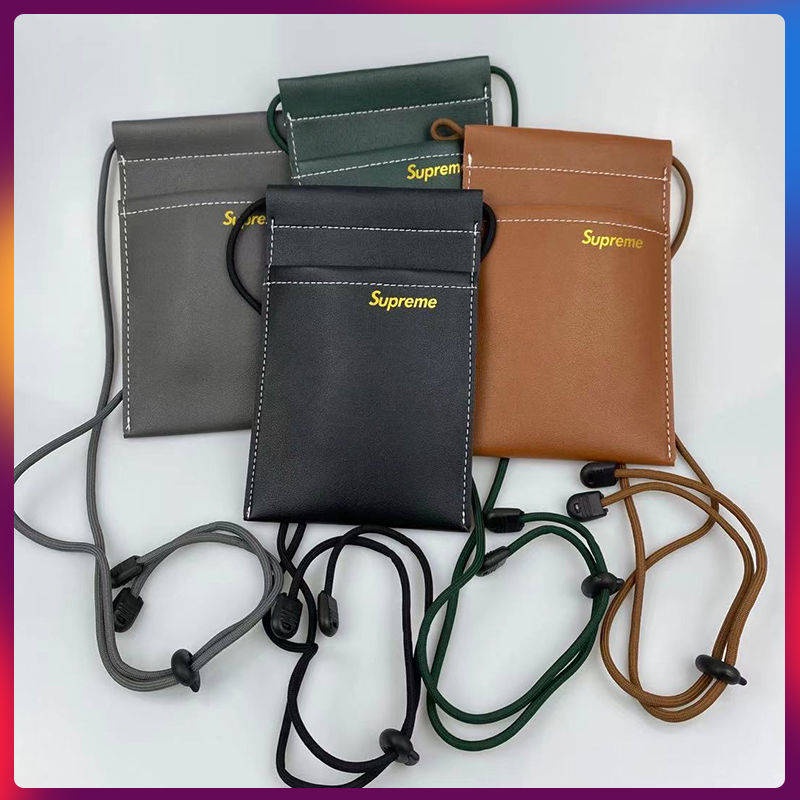 Túi Da PU Đeo Chéo Đựng Kéo Cắt Tóc Đa Năng Cá Tính