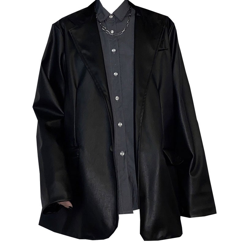 |SẴN| AK08_ÁO KHOÁC BLAZER DA CÁ TÍNH MẪU MỚI 2021 |ORDER|